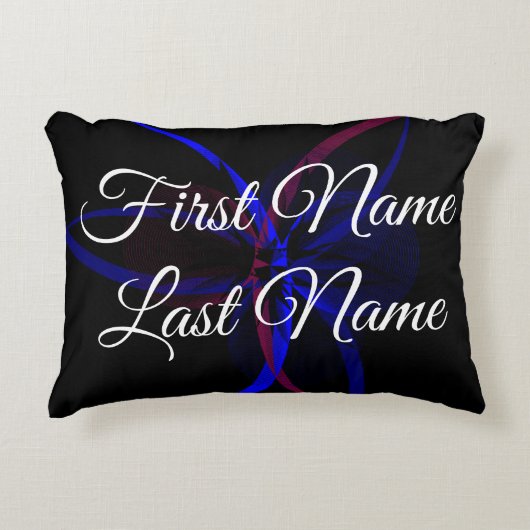 Geometric Abstraction Accent Parody Pillow アクセントクッション (正面)