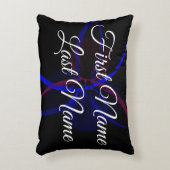 Geometric Abstraction Accent Parody Pillow アクセントクッション (正面(垂直))