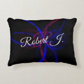 Geometric Abstraction Accent Pillow アクセントクッション (正面)