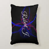 Geometric Abstraction Accent Pillow アクセントクッション (正面(垂直))