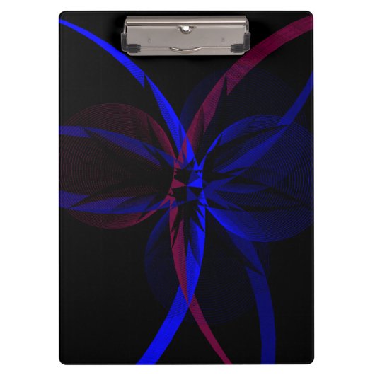 Geometric Abstraction Clipboard クリップボード (正面)