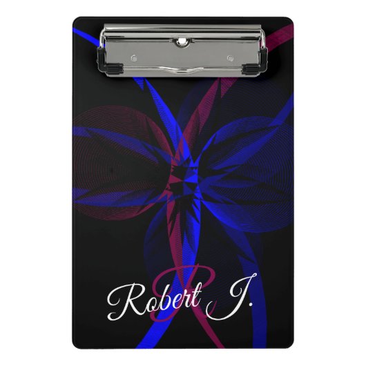 Geometric Abstraction Mini Clipboard ミニクリップボード (正面)