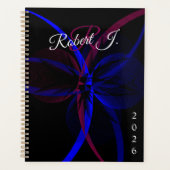 Geometric Abstraction Spiral Planner プランナー手帳 (正面)