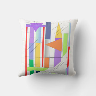 "Geometric Artプリントプレミアム24" x 36"ウォールアート クッション