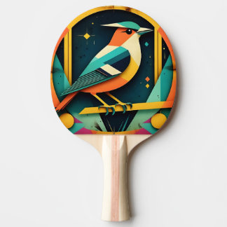 Geometric Avian Art 卓球ラケット