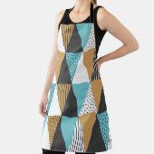 Geometric background. Abstract vintage illustratio エプロン (インサイチュ)