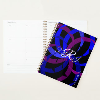 Geometric Berry Blend Designer Planner プランナー手帳