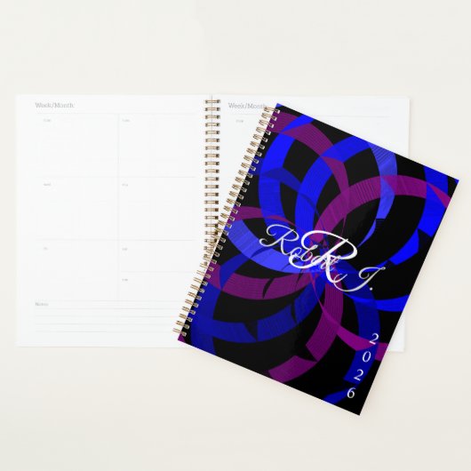 Geometric Berry Blend Designer Planner プランナー手帳 (ディスプレー)