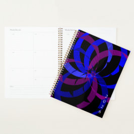 Geometric Berry Blend Designer Planner プランナー手帳