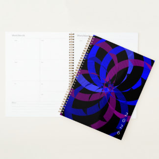 Geometric Berry Blend Designer Planner プランナー手帳