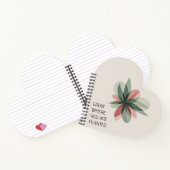 Geometric Bloom Modern Cover Art ノートブック (内部)