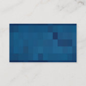 Geometric Blue名刺 名刺 (裏面)