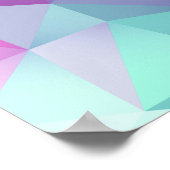 Geometric Burst Poster ポスター (角)