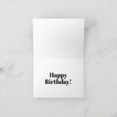 Geometric Chinese Watercolor Card シーズンカード (内部)