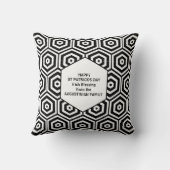 GEOMETRIC CHRIST WITH ME St Patrick クッション (裏面)