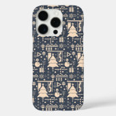 Geometric Christmas Pattern Case-Mate iPhoneケース (裏面)