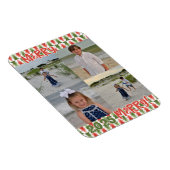 Geometric Christmas Tree Grove マグネット (右側)