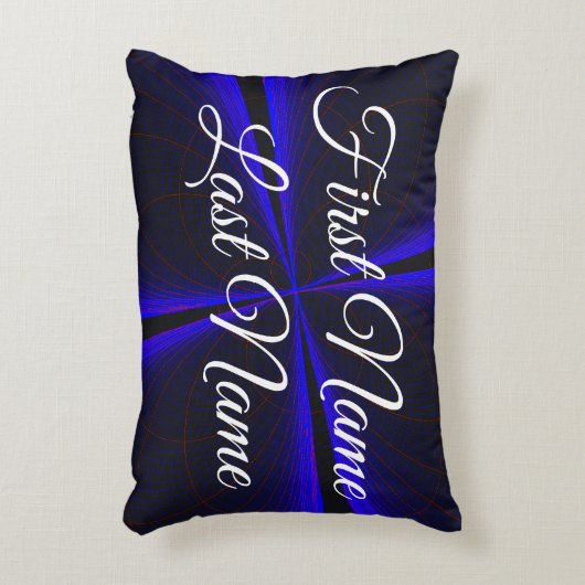 Geometric Clover Leaf Accent Parody Pillow アクセントクッション (正面(垂直))