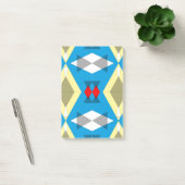 Geometric Convergence in Blue and Gold ポストイット (オフィス)