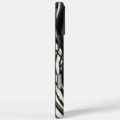 Geometric Crystal Black and White iPhone Case Case-Mate iPhoneケース (裏面 / 右)
