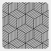 Geometric Cubes スクエアシール (正面)
