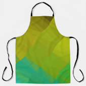 Geometric design. Colorful gradient background. Ge エプロン (正面)