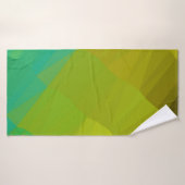 Geometric design. Colorful gradient background. Ge バスタオル (バスタオル)