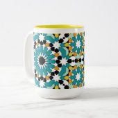 Geometric Design Mug ツートーンマグカップ (正面左)