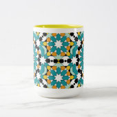 Geometric Design Mug ツートーンマグカップ (中央)