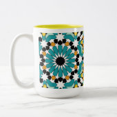 Geometric Design Mug ツートーンマグカップ (左)