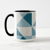 Geometric design mug マグカップ (左)