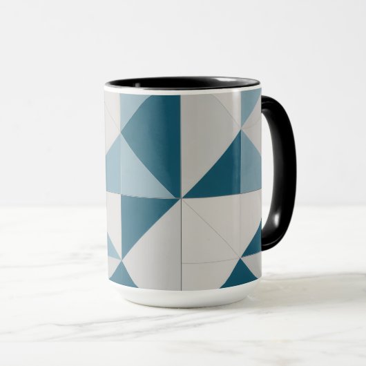Geometric design mug マグカップ (正面右)