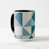 Geometric design mug マグカップ (正面左)
