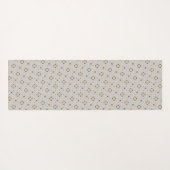 Geometric design off-white  ヨガマット (裏面(横))