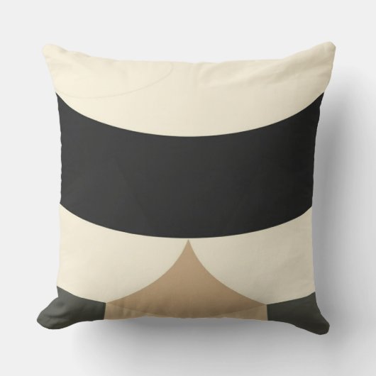 Geometric Design pillow  クッション (正面)
