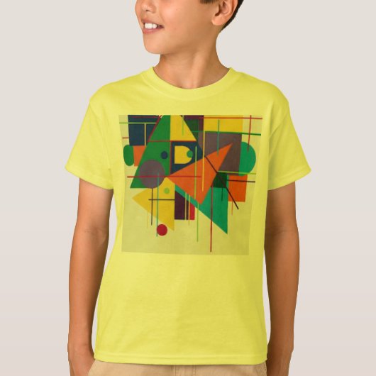 Geometric design tシャツ (正面)