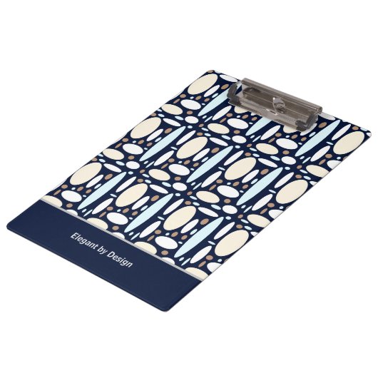 Geometric Elegance クリップボード (アングル)