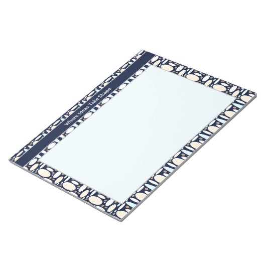 Geometric Elegance ノートパッド (アングル)