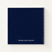 Geometric Elegance ノートブック (裏面)