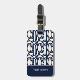 Geometric Elegance ラゲッジタグ