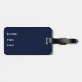 Geometric Elegance ラゲッジタグ (裏面横)