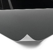 Geometric Elegance Gold & Black ポスター (角)