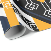 Geometric ethnic oriental pattern traditional desi ラッピングペーパー (ロールコーナー)