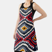 Geometric ethnic oriental seamless pattern traditi エプロン (インサイチュ)