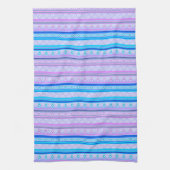 geometric ethnic tribal pattern of American Indian キッチンタオル (縦)