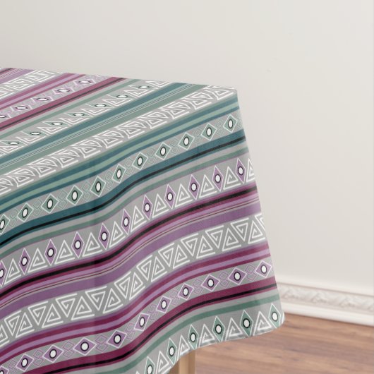geometric ethnic tribal pattern of American Indian テーブルクロス (インサイチュ)