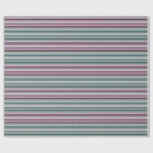 geometric ethnic tribal pattern of American Indian ラッピングペーパー (フラット)