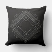 Geometric Filigree Diamond クッション (正面)