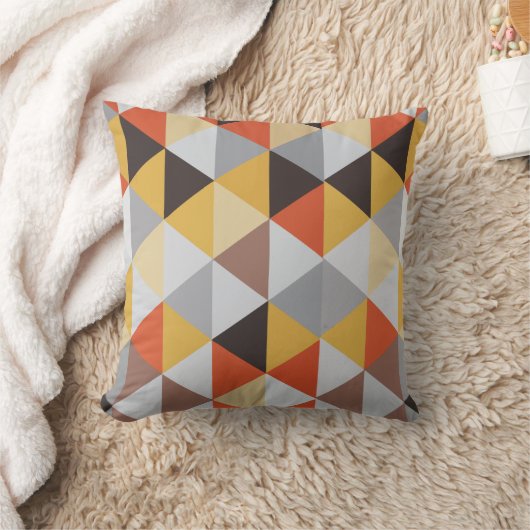 Geometric Flame クッション (ブランケット)