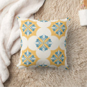 Geometric Floral Seamless Pattern クッション (ブランケット)